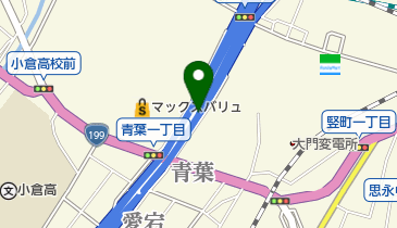 北九州3号線 東港JCT 上りの地図画像