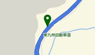 大分自動車道 日出JCT 上りの地図画像