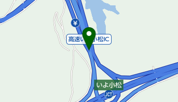 今治小松自動車道 いよ小松JCT 上りの地図画像