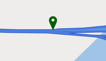 広島高速3号線 仁保JCT 上りの地図画像