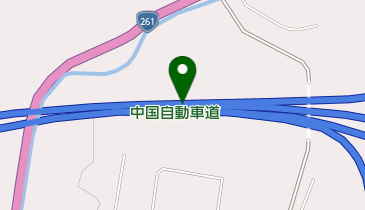 中国自動車道 広島北JCT 上りの地図画像