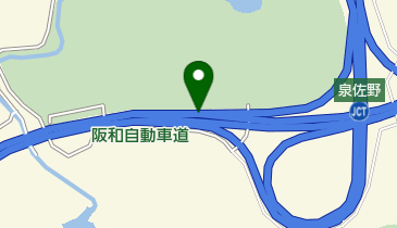 阪和自動車道 泉佐野JCT 上りの地図画像