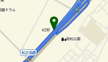 阪神4号湾岸線 助松JCT 上りの地図画像