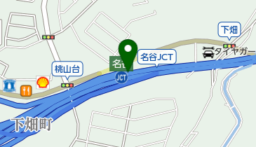 第二神明道路 名谷JCT 上りの地図画像
