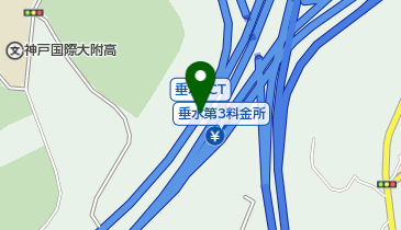 神戸淡路鳴門道 垂水JCT 上りの地図画像