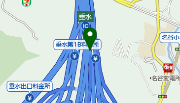 第二神明北線 垂水JCT 上りの地図画像
