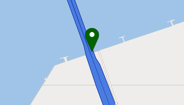 阪神5号湾岸線 北港JCT 上りの地図画像