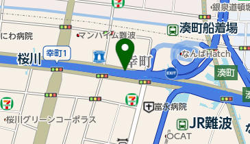 阪神15号堺線 環状線堺線分岐 上りの地図画像