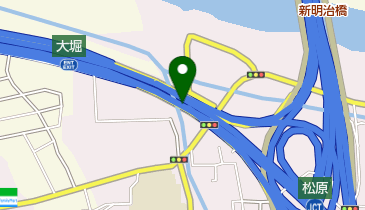 阪神14号松原線 松原JCT 上りの地図画像