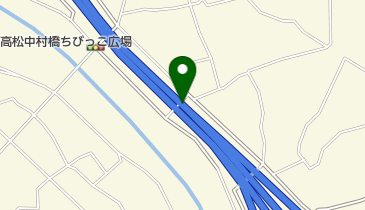 岡山自動車道 岡山JCT 上りの地図画像