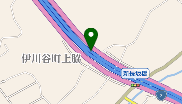 第二神明北線 永井谷JCT 上りの地図画像