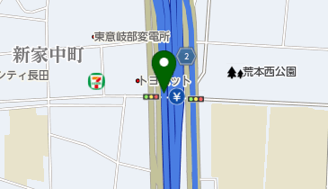近畿自動車道 東大阪JCT 上りの地図画像