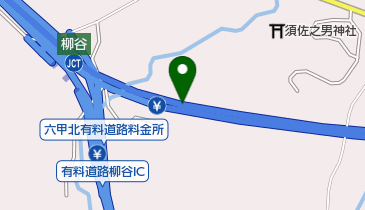 阪神7号北神戸線 柳谷JCT 上りの地図画像