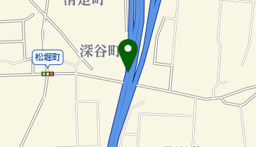 知多半島道路 半田中央JCT 上りの地図画像