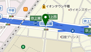 名古屋2号東山線 丸田町JCT 上りの地図画像