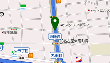 名古屋都心環状線 丸田町JCT 上りの地図画像
