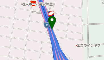 名古屋16号一宮線 清洲JCT 上りの地図画像