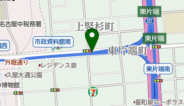 名古屋都心環状線 東片端JCT 上りの地図画像