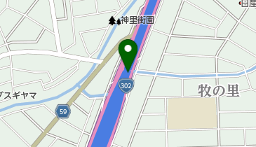 名古屋第二環状自動車道 高針JCT 上りの地図画像