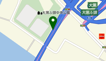 首都湾岸線 大黒JCT 上りの地図画像