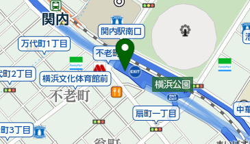 神奈川1号横羽線 石川町JCT 上りの地図画像