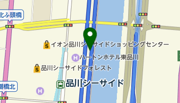首都1号羽田線 大井JCT 上りの地図画像