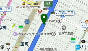 首都都心環状線 京橋JCT 上りの地図画像