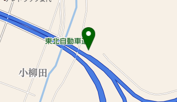 東北自動車道 安代JCT 上りの地図画像