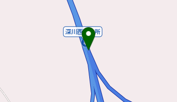 深川留萌自動車道 深川JCT 上りの地図画像