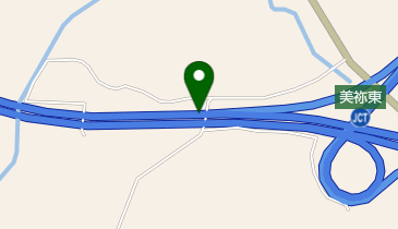 中国自動車道 美祢東JCT 上りの地図画像