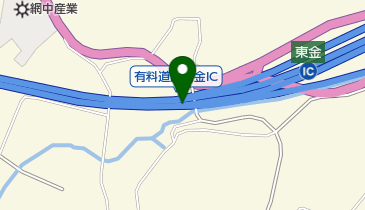 千葉東金道路 東金JCT 上りの地図画像