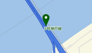 阪神3号神戸線 海老江JCT 上りの地図画像