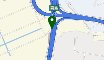 九州自動車道 嘉島JCT 上りの地図画像