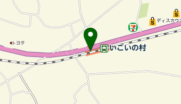 いこいの村の地図画像