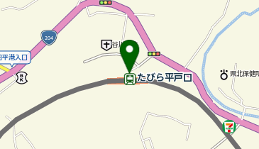 たびら平戸口の地図画像