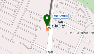 ちはら台の地図画像