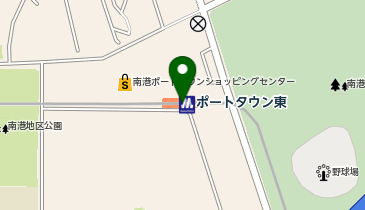 ポートタウン東の地図画像