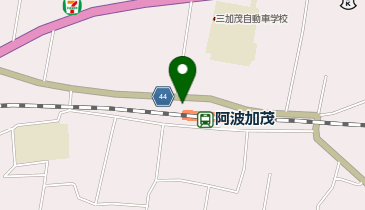 阿波加茂の地図画像