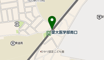 愛大医学部南口の地図画像