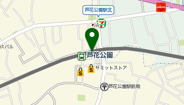 芦花公園の地図画像