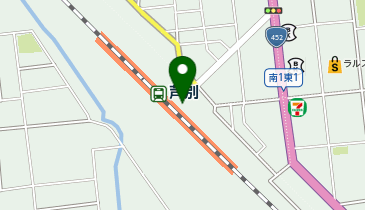 芦別の地図画像