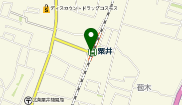 粟井の地図画像