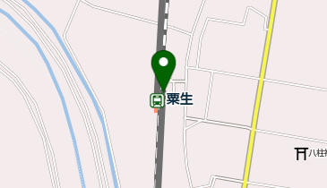 粟生の地図画像