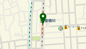 安倍川の地図画像