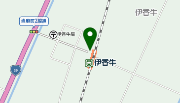 伊香牛の地図画像