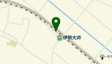 伊勢大井の地図画像