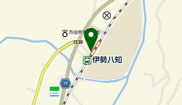 伊勢八知の地図画像