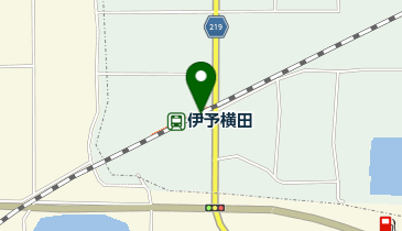 伊予横田の地図画像