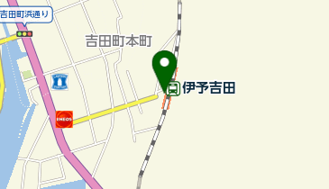 伊予吉田の地図画像