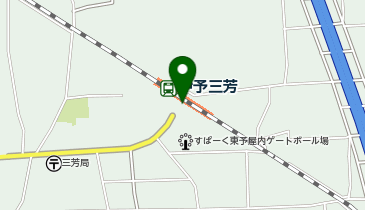 伊予三芳の地図画像